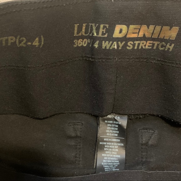 Petite Luxe Denim Low Raise Jeans (Jeggings) - Picture 6 of 6